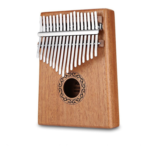 Kalimba 17 Teclas Pulgar Piano Caoba Instrumento Musical W-1