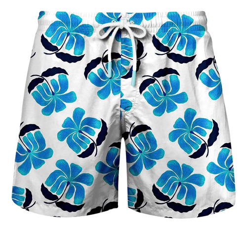 Shorts Praia Masculino Tactel Bolsos Laterais Bermuda Sh-008