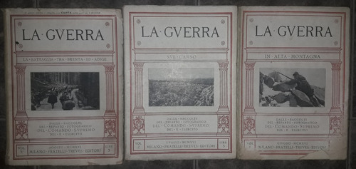 Lote 3 Revistas La Guerra 1 2 3 Primera Guerra Mundial 1916
