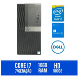 Computador Dell Opt 7050 Mini Torre I7-7700 7ª 16gb Hd500