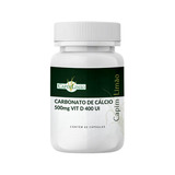 Carbonato De Cálcio 500mg + Vitamina D 400 Ui 60cápsulas