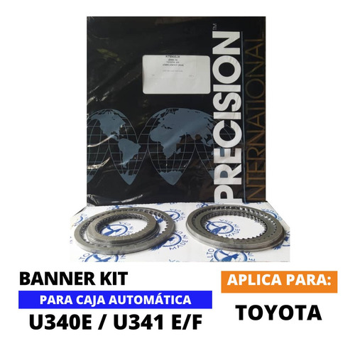 Banner Kit, Caja U340e/u341 E/f, Toyota Yaris/celica/corolla Foto 2