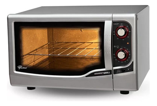 Forno Elétrico Fischer Silver Goumert Grill