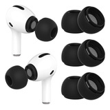 6 Almohadillas Para Auriculares AirPods Pro - S/m/l Negras