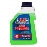 Liquido Refrigerante Antifreeze Ama Inorganico Verde 1 Litro