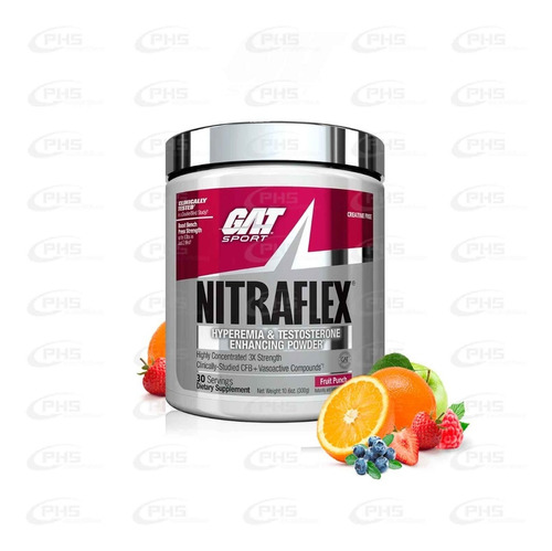 Pre Entreno Gat Nitraflex 30 Servicios (sabores) Pre Workout