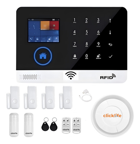 Alarma Wifi Casa Negocio Seguridad Inalambrica Control App