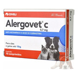 Remedio Para Dermatite Alergica Canina Alergovet C 0,7mg