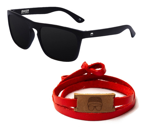 Pack Lente De Sol So Long Interpol + Strap De Cuero (elegir)