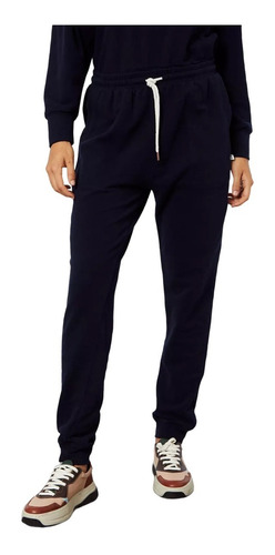 Jogger Mujer Wanama Campbell Algodon Rustico Azul