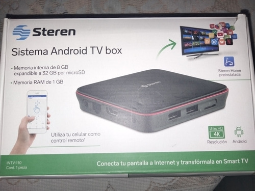 Convertidor Smar Tv Android Tv Box Inv-110 Steren