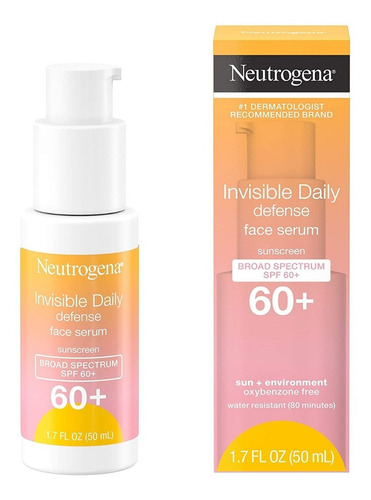 Neutrogena Sérum Facial Con Protección Solar Spf 60+