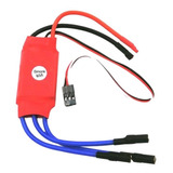 Rc Brushless 40a Esc Con Conector Banana De 3,5 Estándar