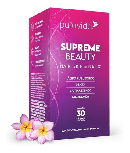 Supreme Beauty Puravida 30 Caps