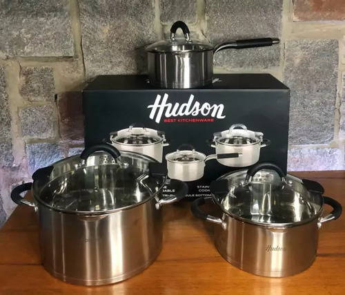 Bateria Hudson Acero Inoxidable