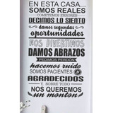 Vinilos Decorativos Cocina Comedor Frase Reglas Grande 2 