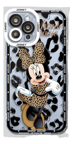 Funda De Teléfono Disney Mickey Minnie Para iPhone 14 13 12