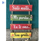 Quadros Decorativos Frases Motivacionais C/corda P/pendurar