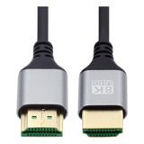 Cable Hdmi 2.1 Cy 8k, Ultrafino, Hdtv, 8k, 4k, Hyper Super