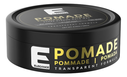 Elegance Pomada Pomade Para Peinar El Cabello Transparente 140ml Pegado Fuerte