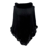 Poncho Po059 Negro