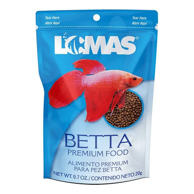 Alimento Para Peces Alimento Premium Betta 20 Gr Lomas | MercadoLibre