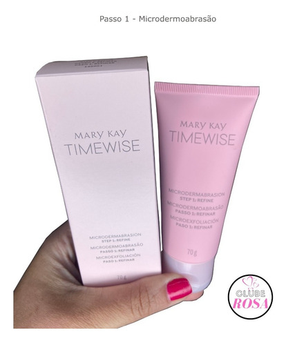 Microdermoabrasão Mary Kay Passo 1 Refinar 70g Momento De Aplicação Dia/noite Tipo De Pele