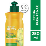 Crema Para Peinar Fructis Recarga Nutritiva 250ml