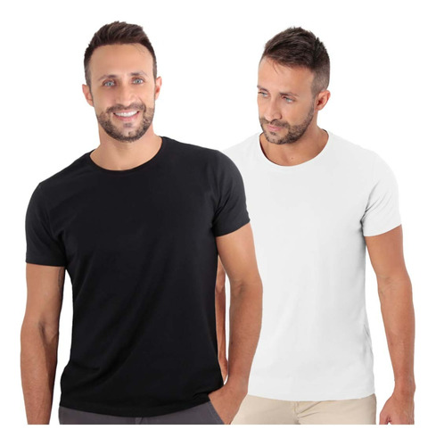 Kit Camiseta Aldogão Egípcio + Camiseta Algodão Pima Premium