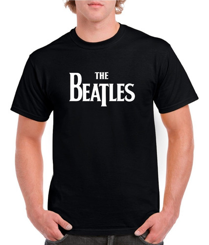 Polera Hombre Estampado The Beatles