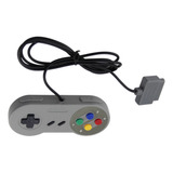 Control Genérico Compatible Con Snes Gris Alámbrico 