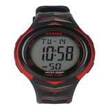 Reloj Strike Watch Yp-15678-01 Red Hombre Deportivo Color De La Correa Negro Color Del Bisel Negro Color Del Fondo Gris