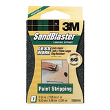 3m 20909-60 60 Grit Sandblaster Despintado Esponja Amoladora