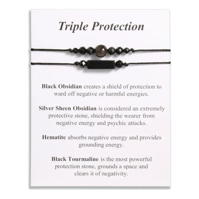 Pulseras De Triple Protección, Bloqueador De Energía