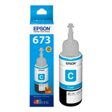 Tinta Epson T673220 Cyan L805 L800 L810 L1800 70ml Fact A-b