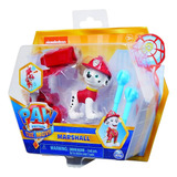 Figura Paw Patrol The Movie Marshall Perrito Lanza Misil Roj