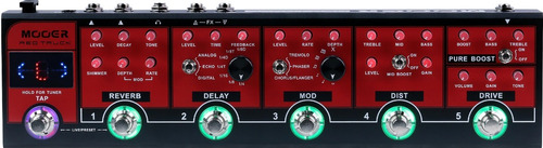 Mooer Red Truck Pedalera Multiefecto Para Guitarra Eléctrica