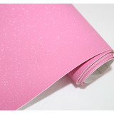 Vinyl Wrapping Diamond Glitter Rosa Claro 1.52mx1m Destellos