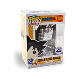 Funko Pop Funimation: Goku Y Flying Nimbus Silver Chrome # 1