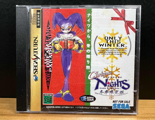 Christmas Nights Into Dreams Sega Saturn Original Japonês