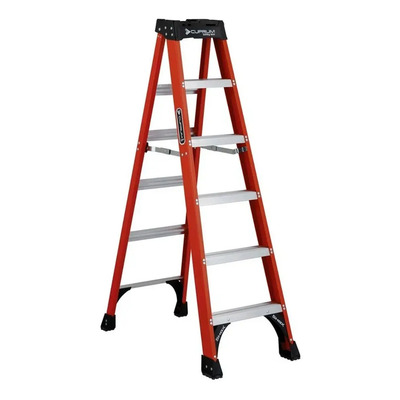 Escalera Fibra Vidrio Tijera 1.83m 3017-06 Cuprum Industrial | Meses sin interés