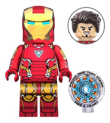 Homem De Ferro Vingadores Ultimato Boneco De Montar Lego