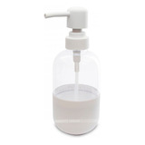 Dispenser De Jabon Liquido Dosificador Acrilico Color Blanco