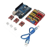 Kit Electronica Cnc Grbl + Arduino + 3 Drivers A4988