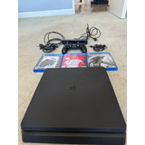 Playstation 4 Slim 1tb +joystic, Camara Ps4 Y 3 Juegos