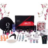 Kit Organic Nails Acrílico Uñas ,lamp 24w+gel+ Envio