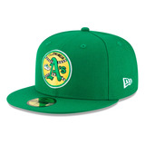 Gorra Beisbol Softbol New Era Atleticos Oakland 59fifty Vrde