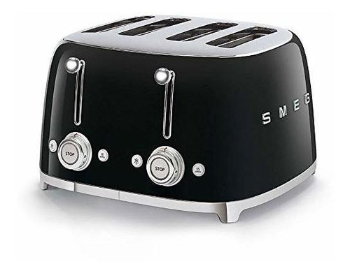 Smeg Tostadora Tsf03bleu · Imp De Italia 220v | Negro §