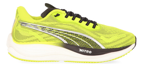 Zapatillas Running Puma Velocity Nitro 3 Hombre En Amarillo 