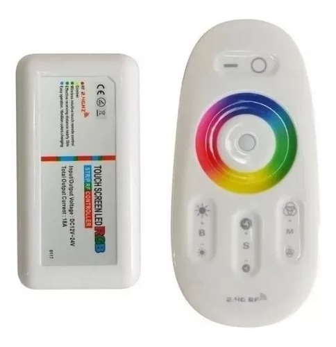 Controladora Táctil Para Tira  Led Rgb Color Tactil Control